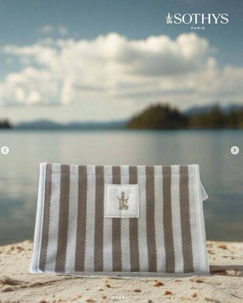 TROUSSE RAYURE BEIGE & TAUPE PE2025 REF 400112