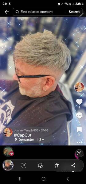 Hair system for our lovely tony 