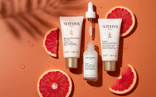 COFFRET HYDRA-PROTECTEUR : CREME HYDRAPROTECTRICE + MASQUE RENOVATEUR DE TEINT