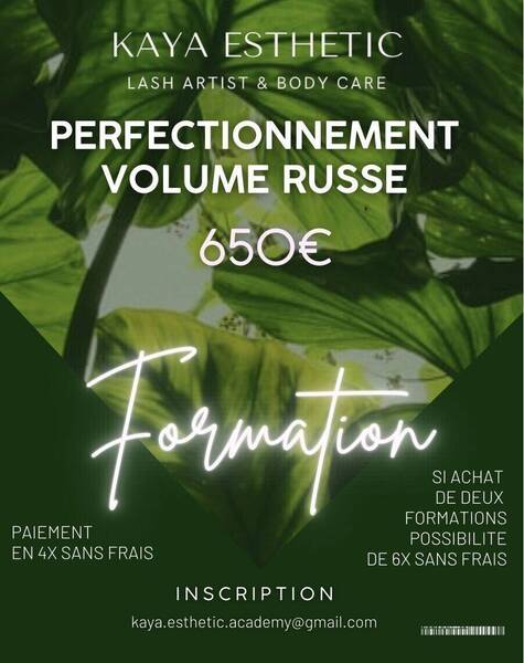 Formation Volume Russe Perfectionnement