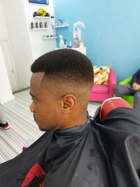 Number 4 skin fade 