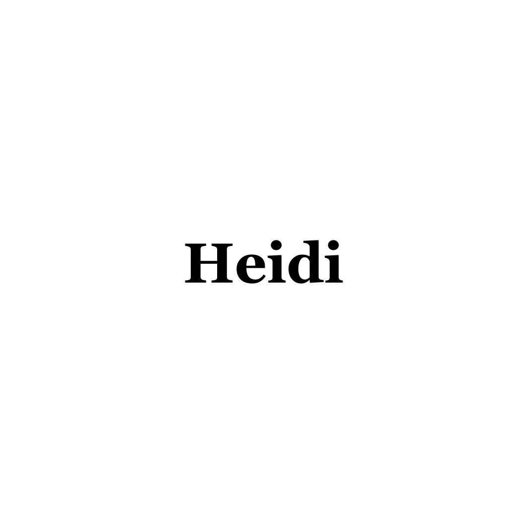 Heidi - Senior Stylist