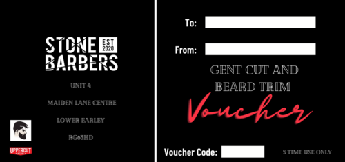 Gent Cut And Beard Trim x5