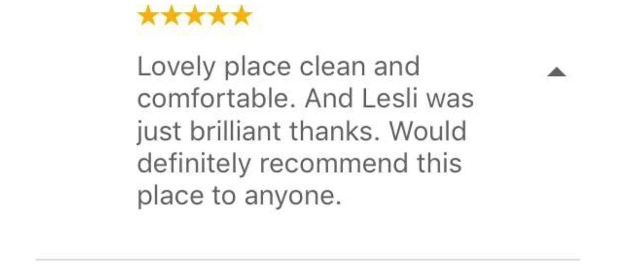 Thanks you! 15% off your next treatment