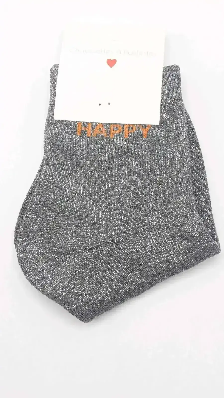 Chaussettes à Paillettes Happy