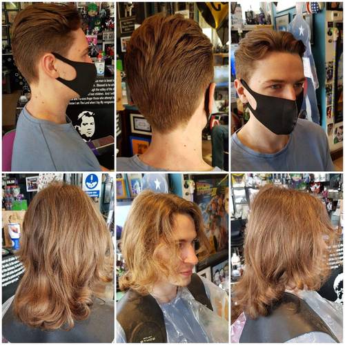 Friday Morning Haircutting chaos👍😃