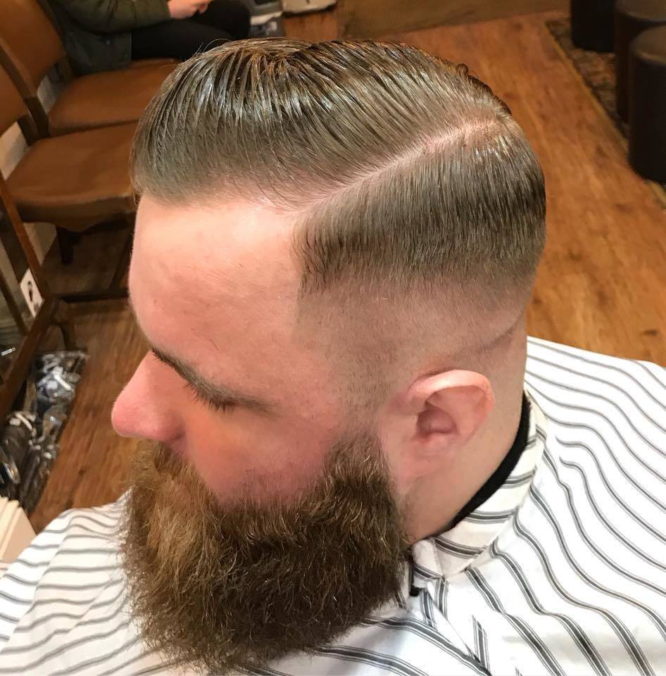 The House special with extra shine curtesy of #Reuzel #Pomade