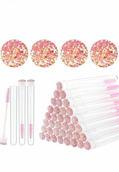 Luxury Pink Diamond lashes brush 