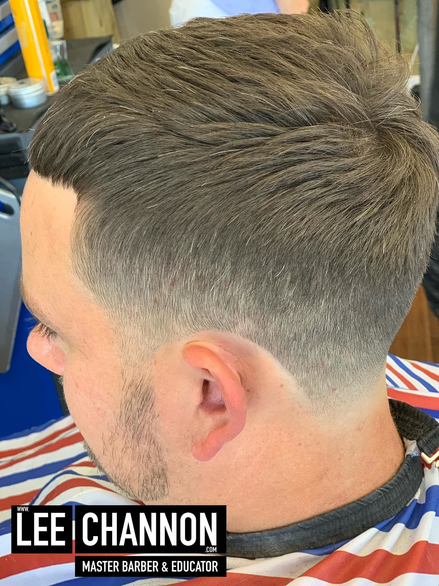 No lasers used in haircut...