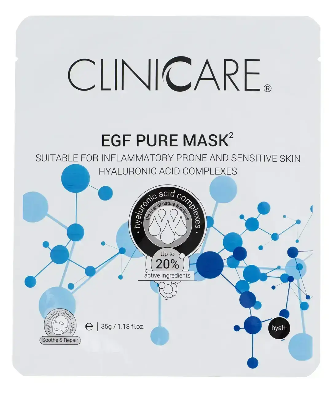 CLINICCARE EGF PURE MASK 