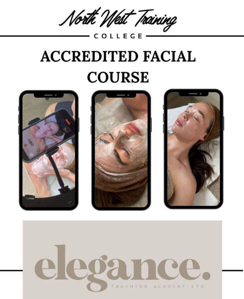 ELEGANCE Accredited 2 day facial beginner course £200 17th Febuary with Ashley from Elegance  £200 deposit 