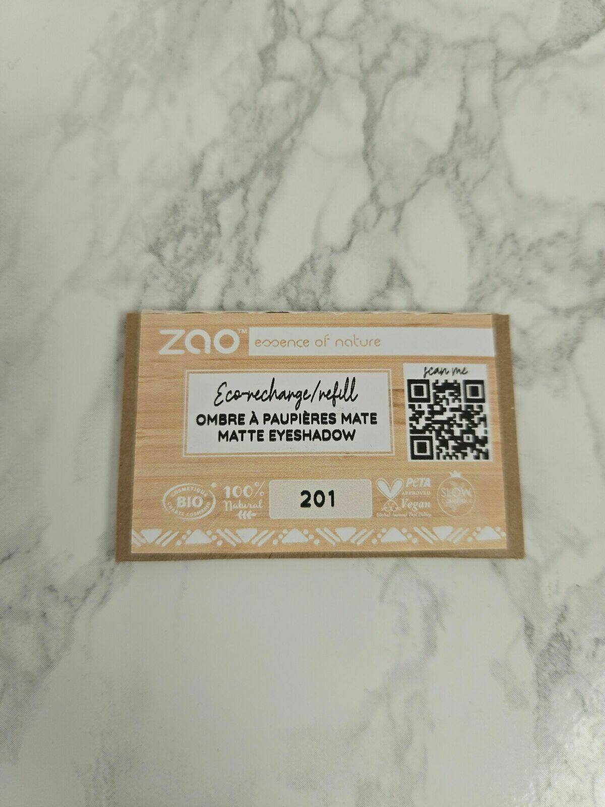 Ombre à paupières mate 201 Ivoire