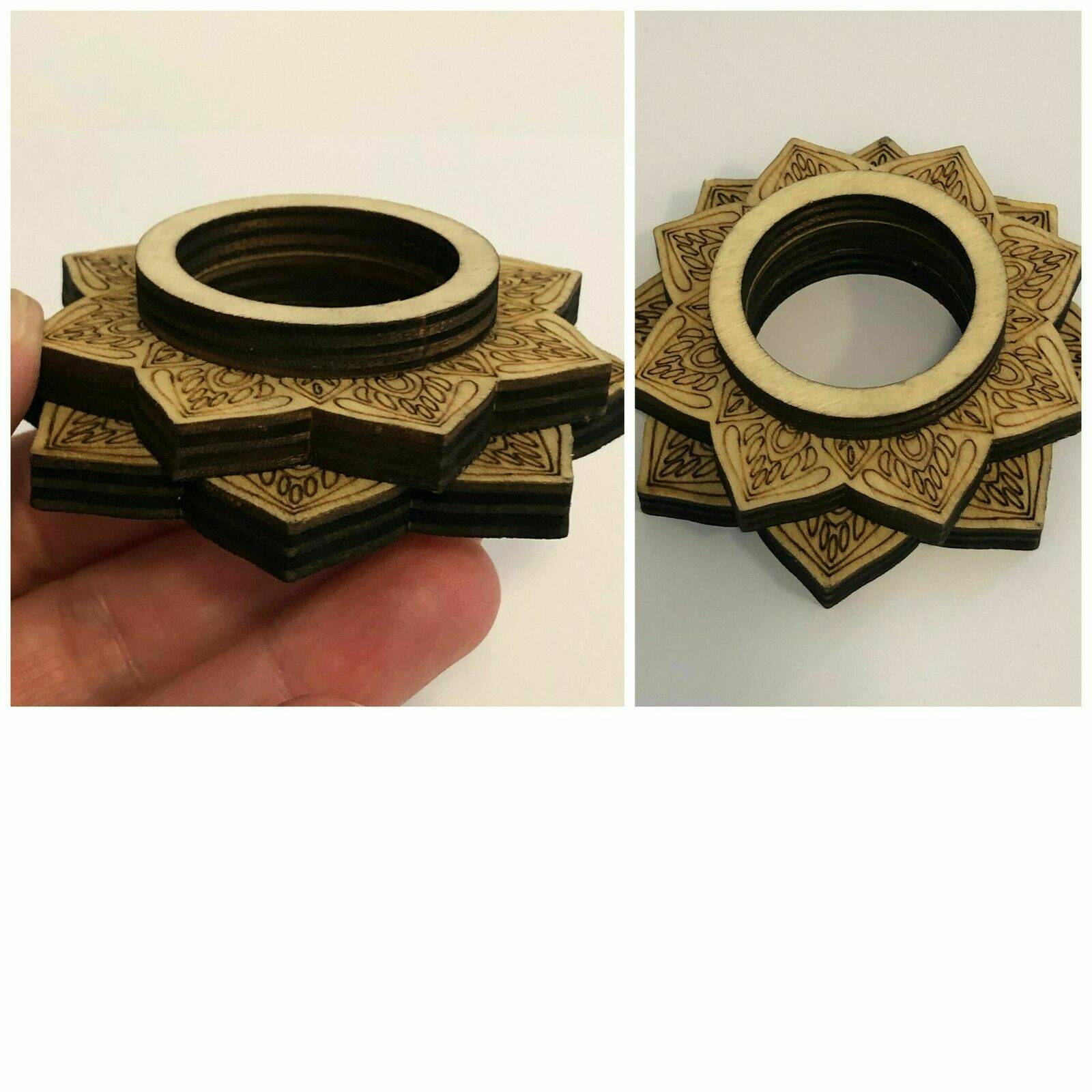 Lotus flower sphere stands