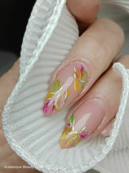 remplissage pose chablon et nail art