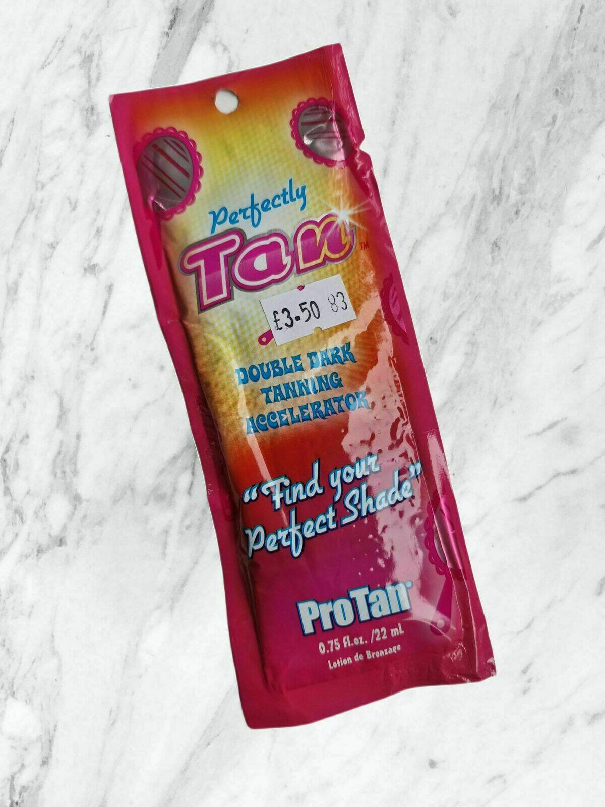 Pro TanPerfectly Tan Double Dark Tanning Accelerator Sachet 22ml 