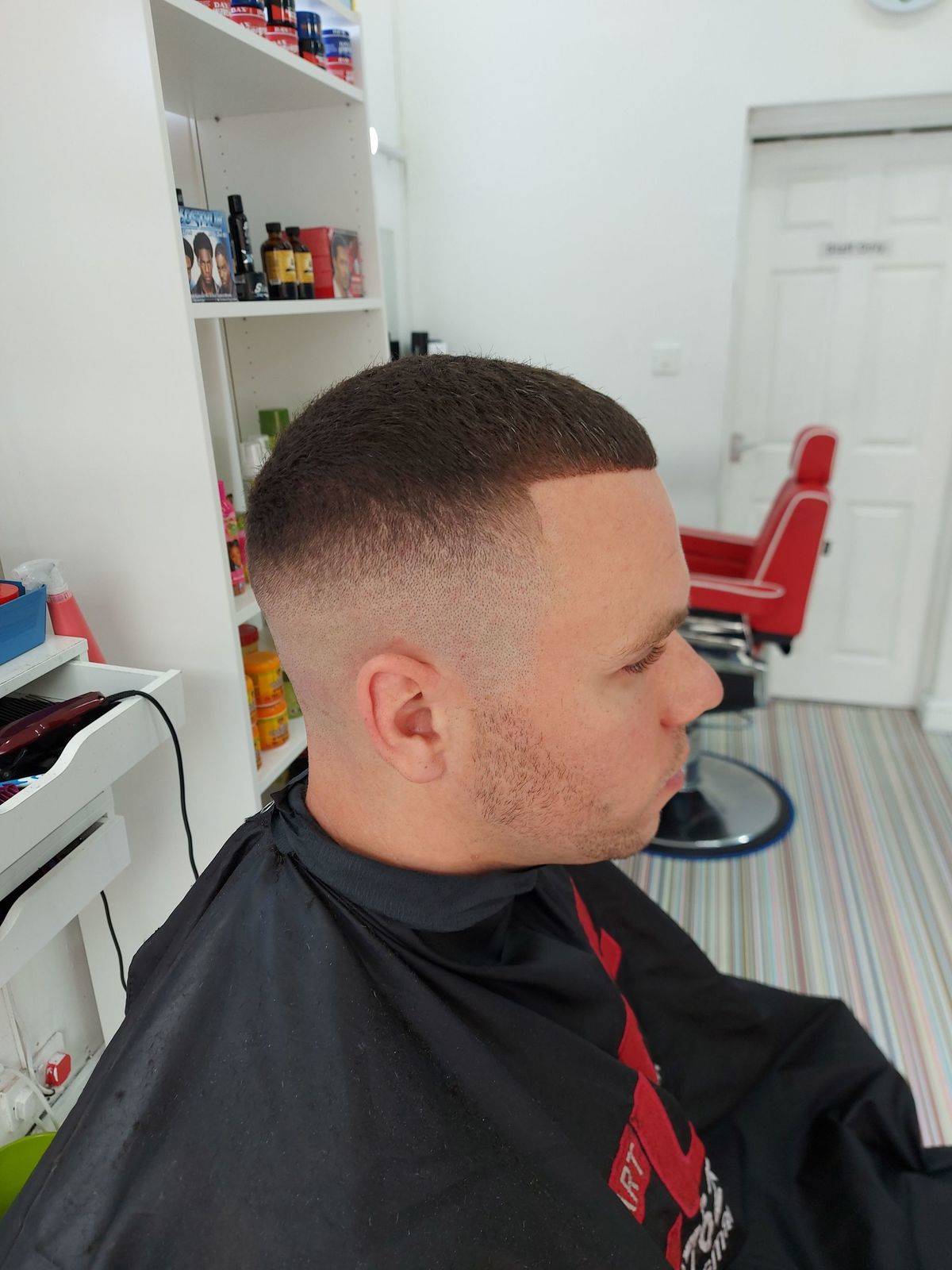 Number 3 Skin fade 