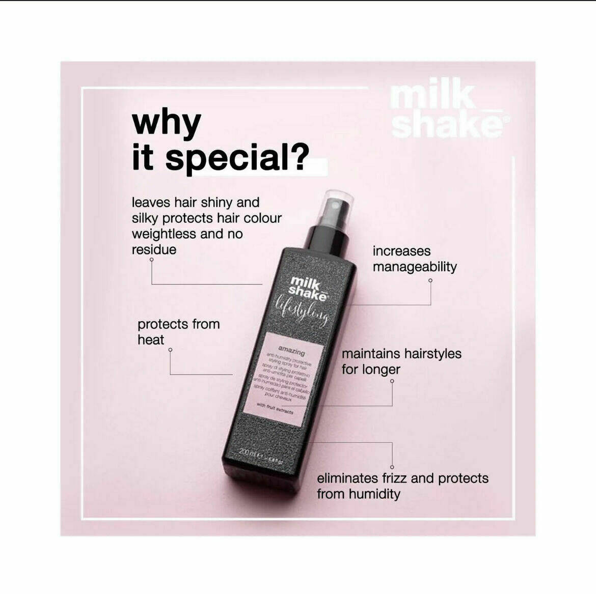 Milkshake amazing spray