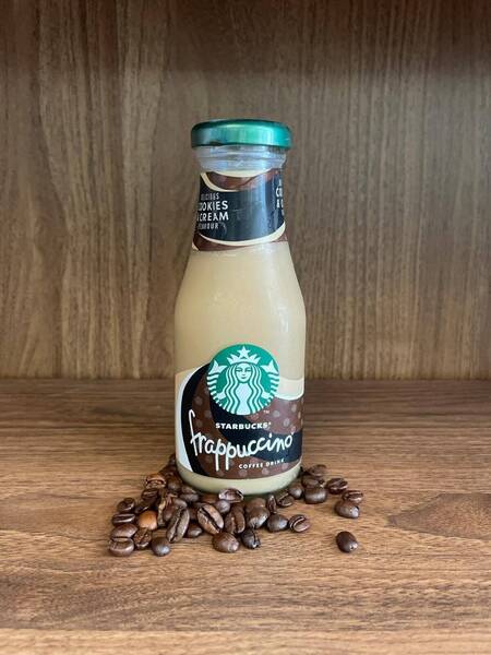 Starbucks Frappucino cookies and cream *cold*