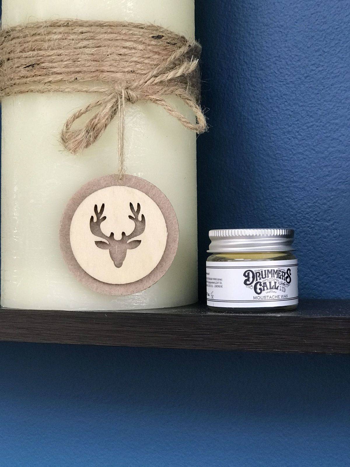 Drummers Call Peppermint Moustache Wax 15ml 