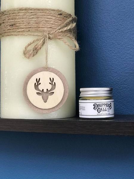 Drummers Call Peppermint Moustache Wax 15ml 