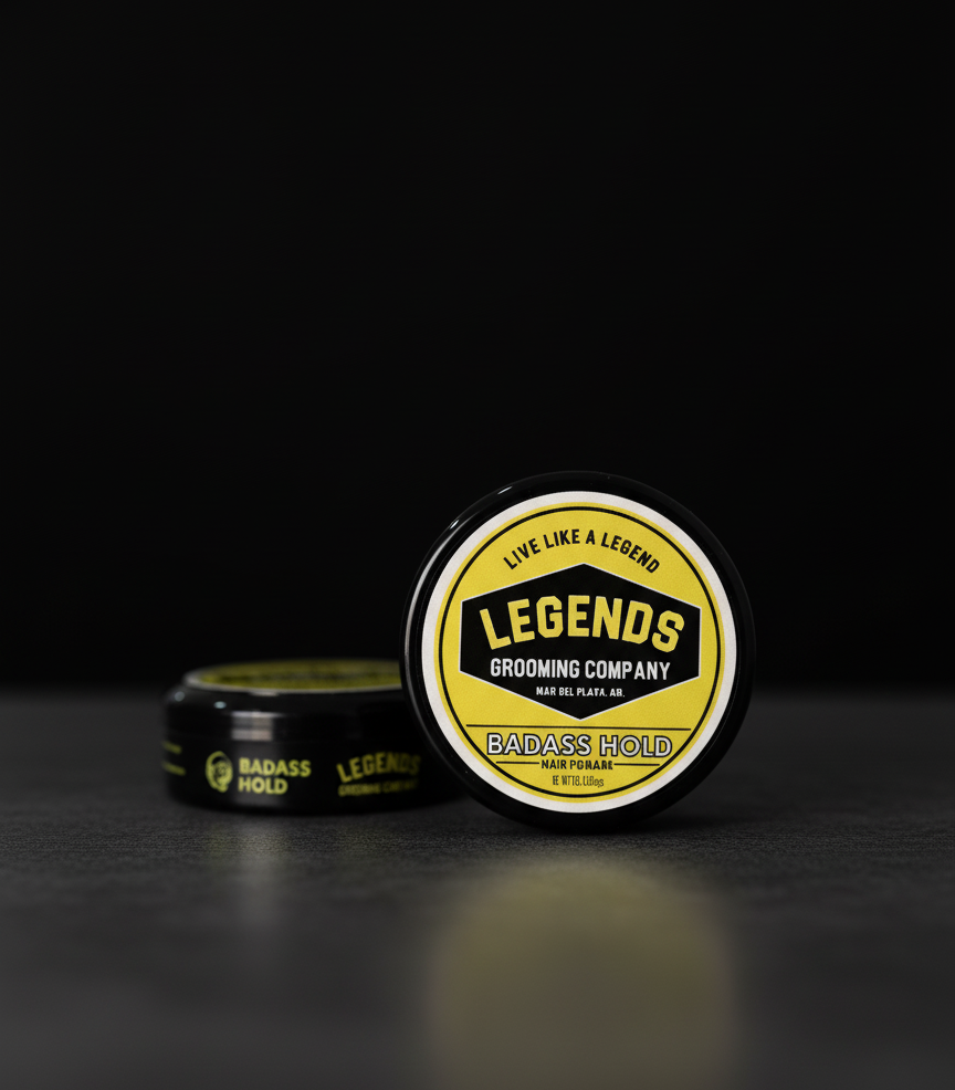 cera para cabello Badass x50gr (brillo) fijación fuerte