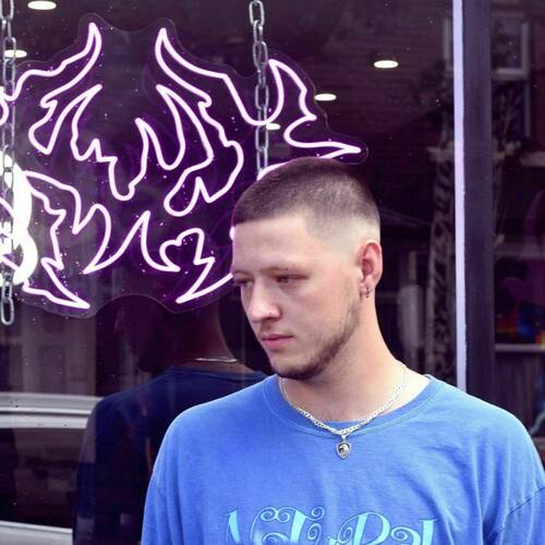 Barber Buxton clippers cut