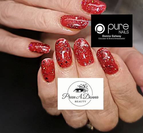 #nails #halogelpolish #halogel #acrylicnails #haloacrylic #preenadonna#gelpolish #halogelpolish #halogel#acrylicnails