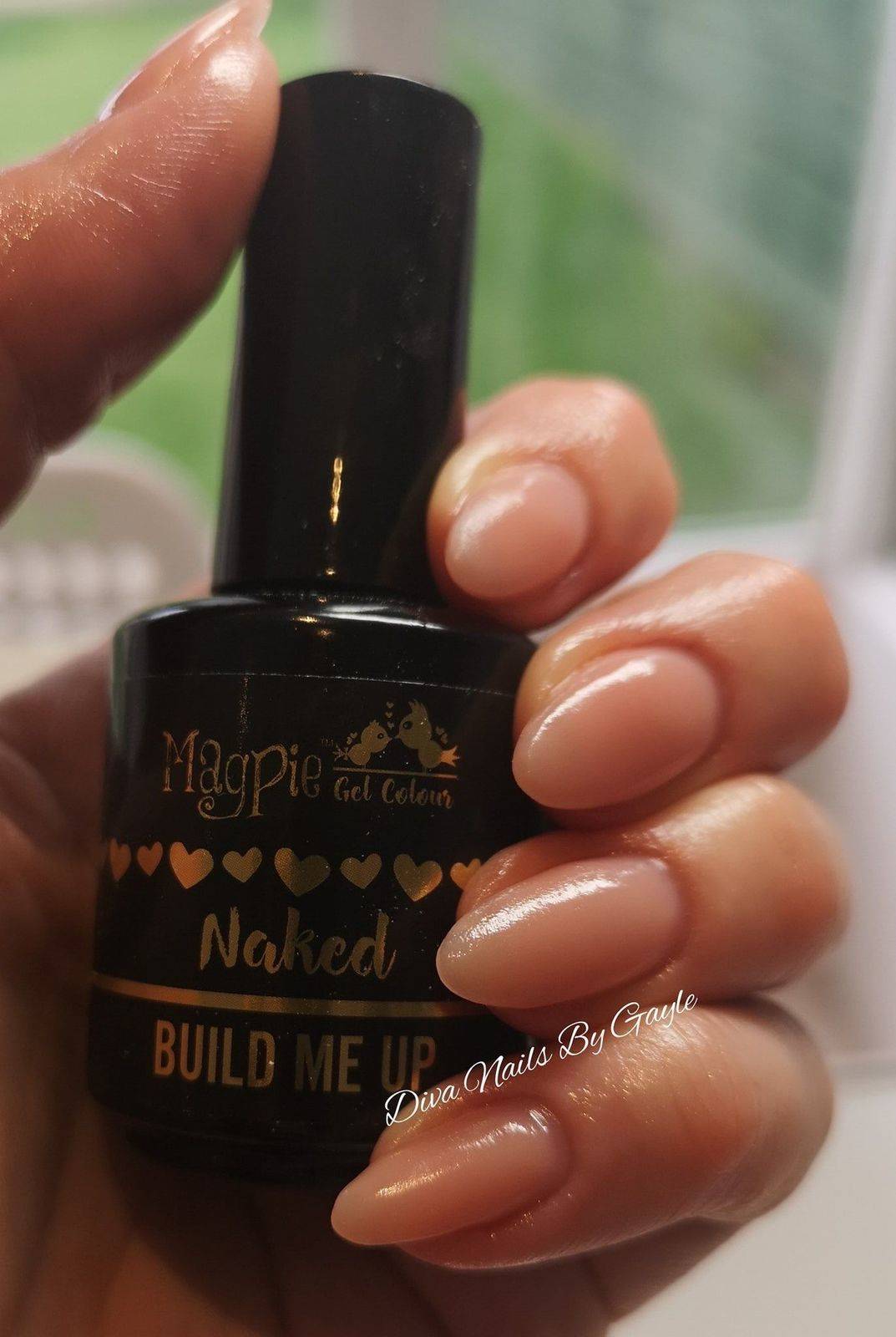 Magpie build me up in the shade Naked over natural nails 