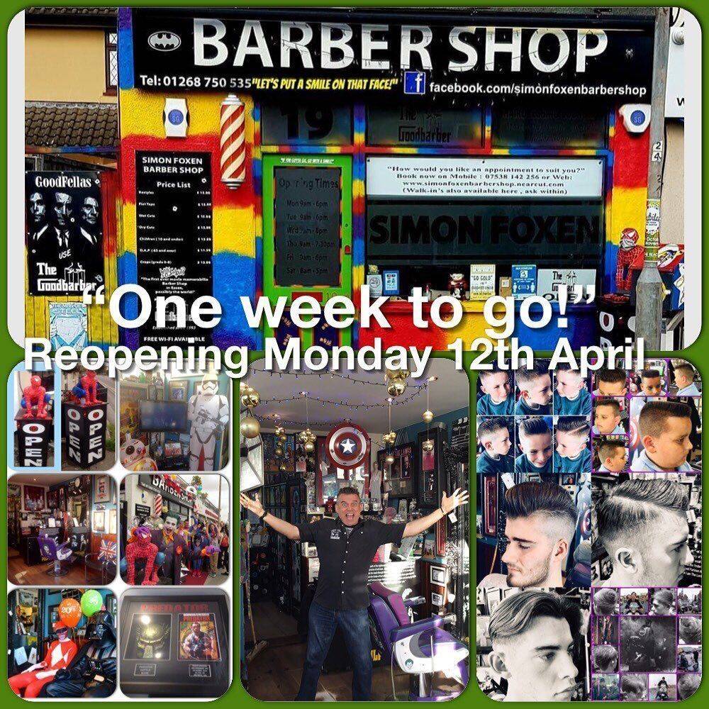 Reopening on Monday 12th April 2021...Happy days😃👍