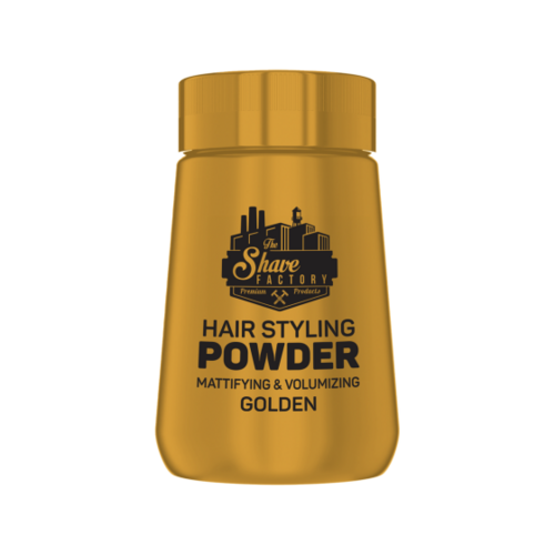 The Shave Factory Strong Hair Styling Powder (Golden) - 20g