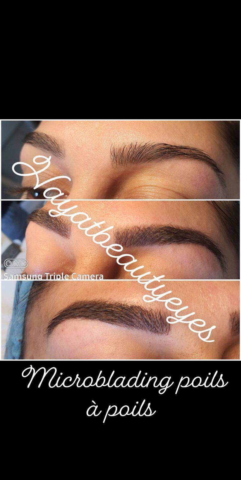 Microblading poils à poils 