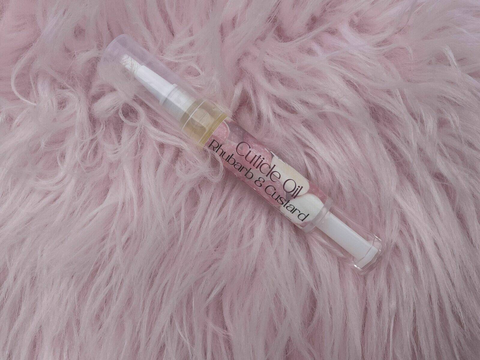 Cuticle Oil Pen - Rhubarb & Custard 5ML