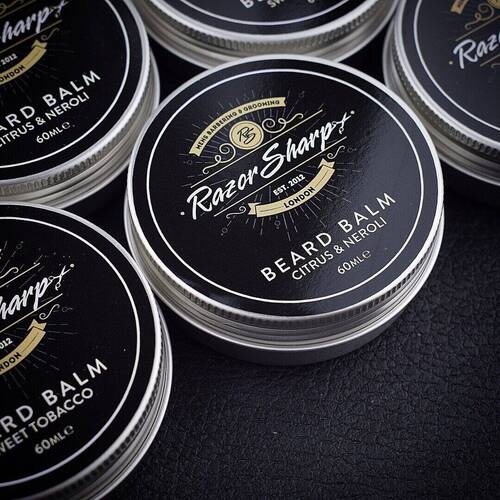 Razorsharp Beard Balm 60ml - Citrus & Neroli