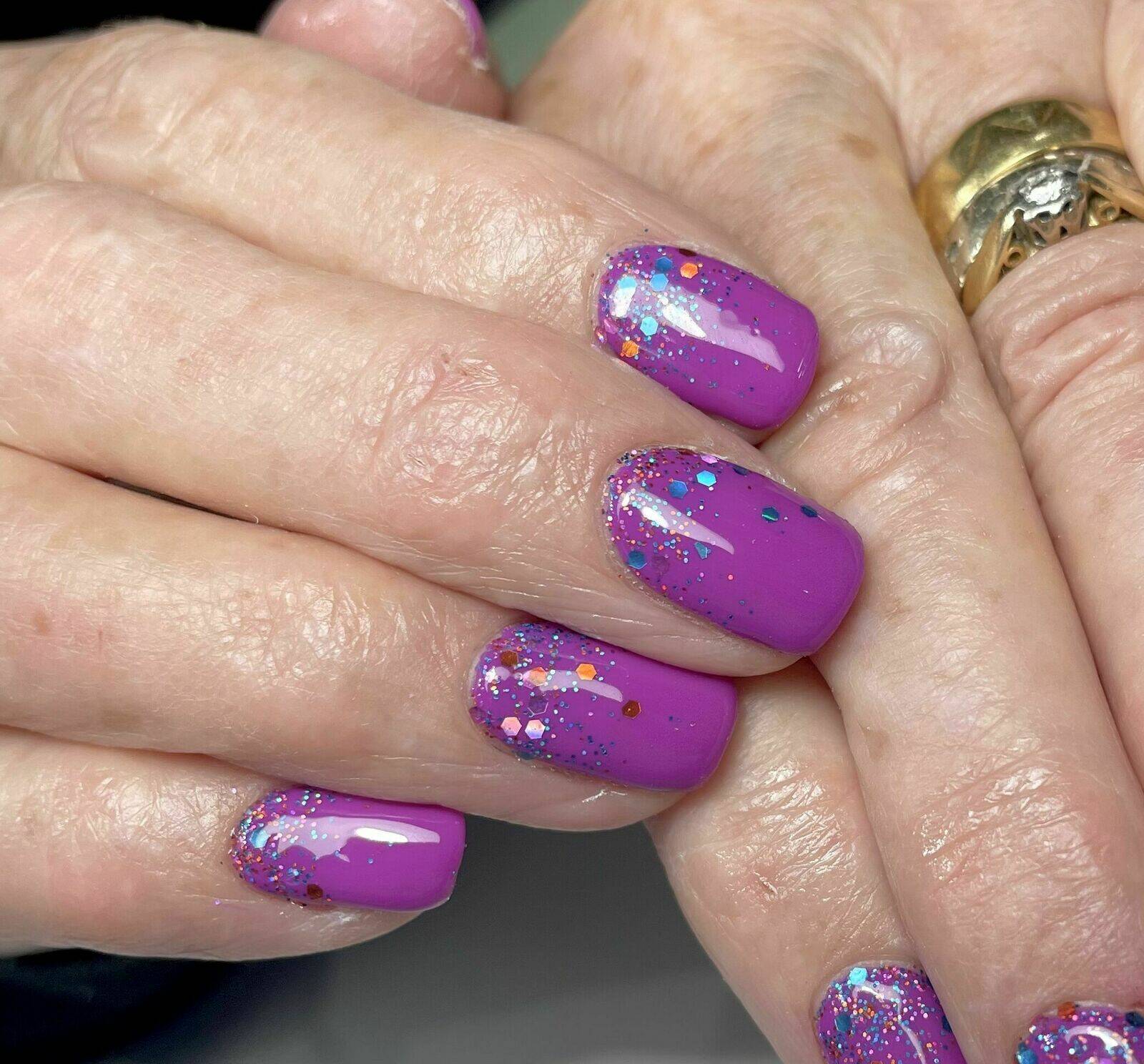 Shade “Bobby Dazzler” and “Space Lava” Loose Glitter