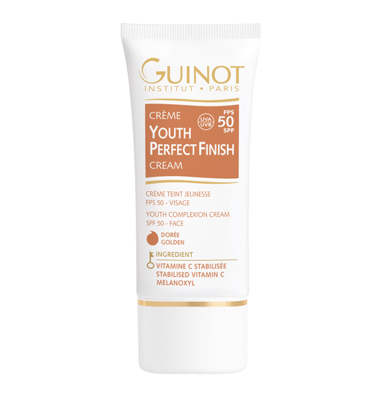 Crème Youth Perfect Finish fps 50 dorée Crème Teint Jeunesse FPS 50 - Visage