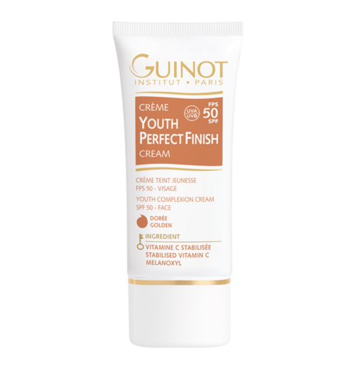 Crème Youth Perfect Finish fps 50 dorée Crème Teint Jeunesse FPS 50 - Visage