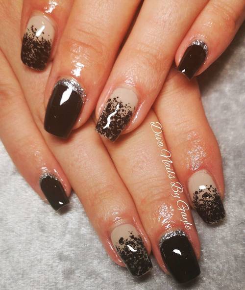 Black is such an easy colour to wear, especially with nude 