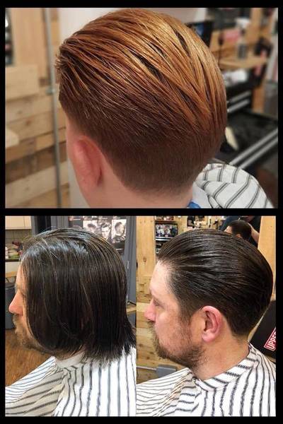 Some nice scissor & clipper work by 
Rob n Harry