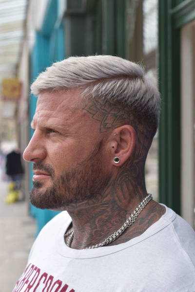 White frost with a hard part 