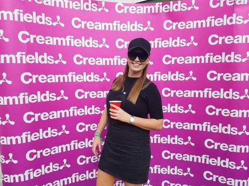 WORKING BACKSTAGE AT CREAMFIELDS