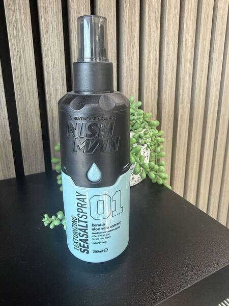 Nish man sea salt spray