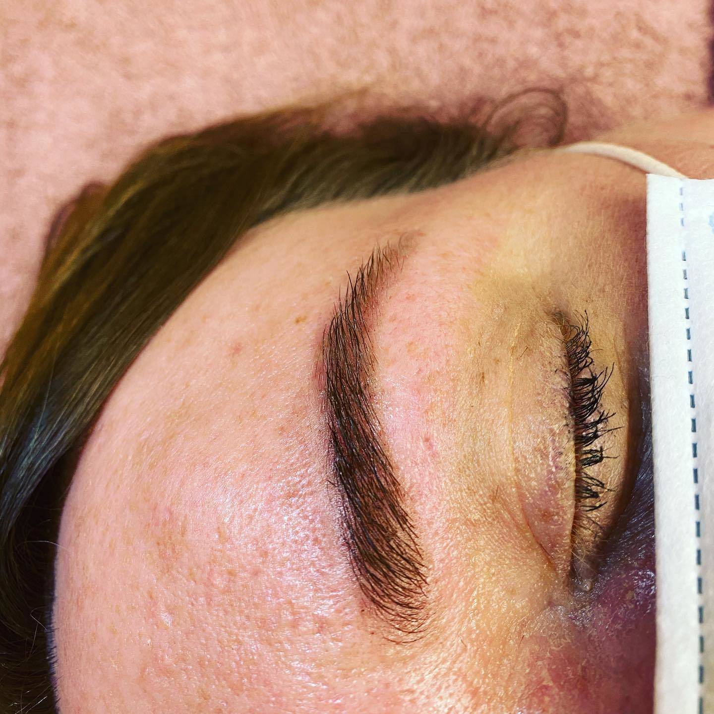 Brow tint,wax& trim ! Loving these natural brows 