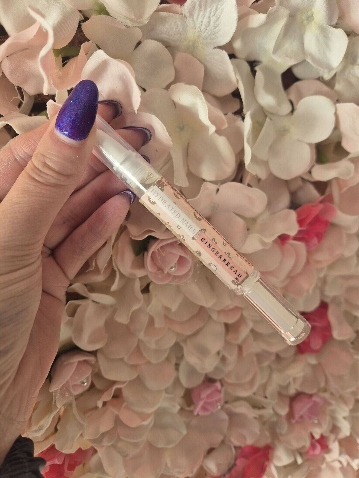 Hydrated Nails Cuticle Oil GINGERBREAD 