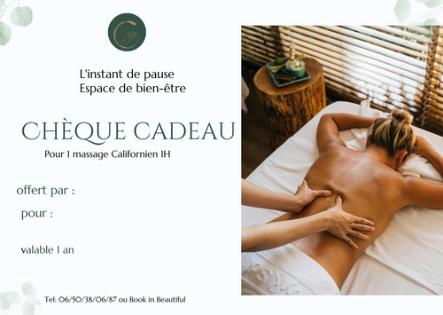 MASSAGE CALIFORNIEN -corps entier-