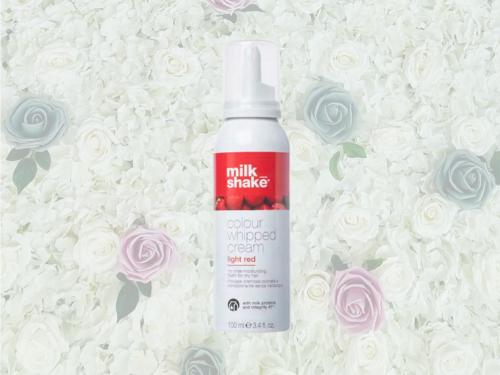 Colour Whipped Cream - Light Red