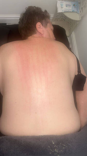 Look at all that tension release 