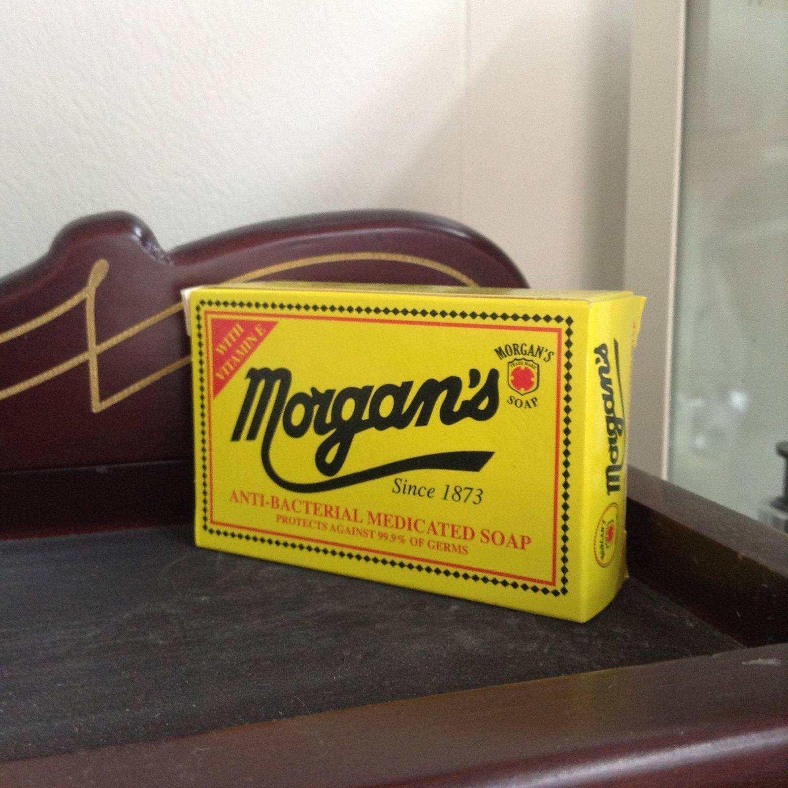 Morgan's anti-bacterial medicated soap 80g