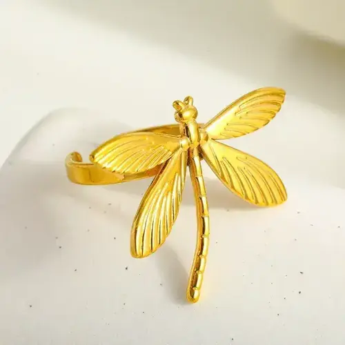 Bague libellule 