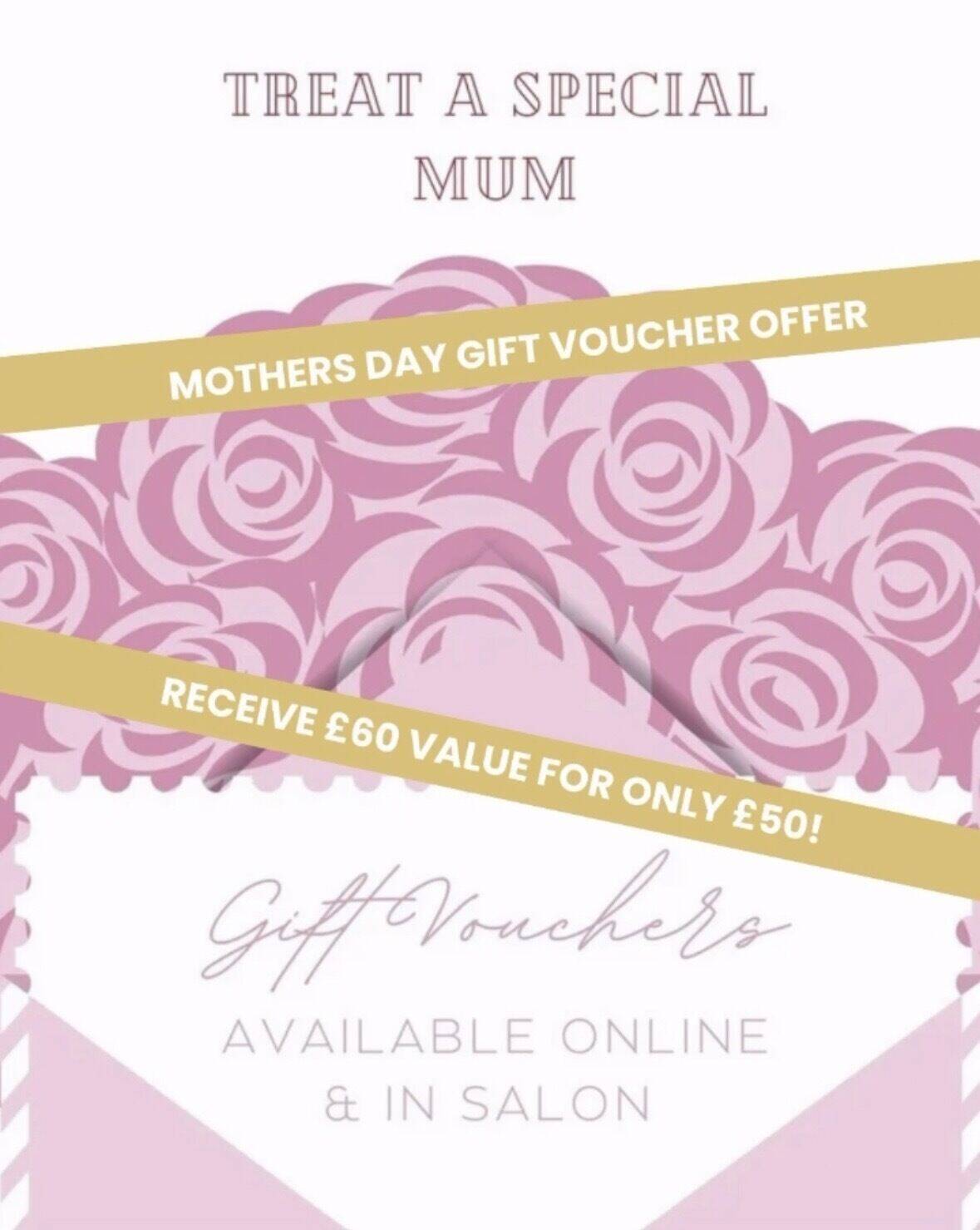 Mothers Day Gift Voucher £60