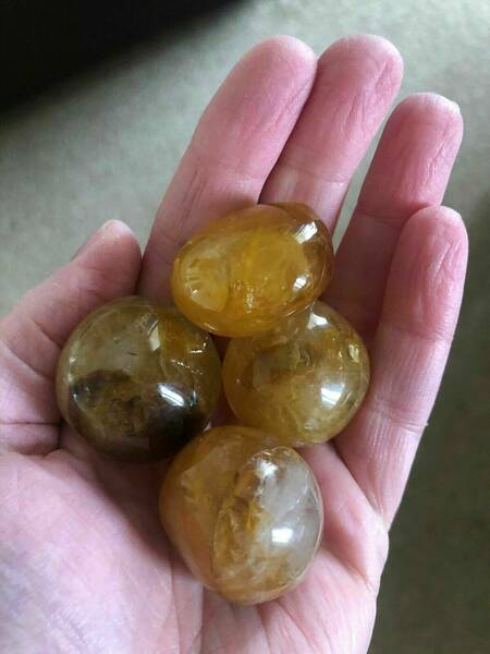 Golden Healer tumblestones